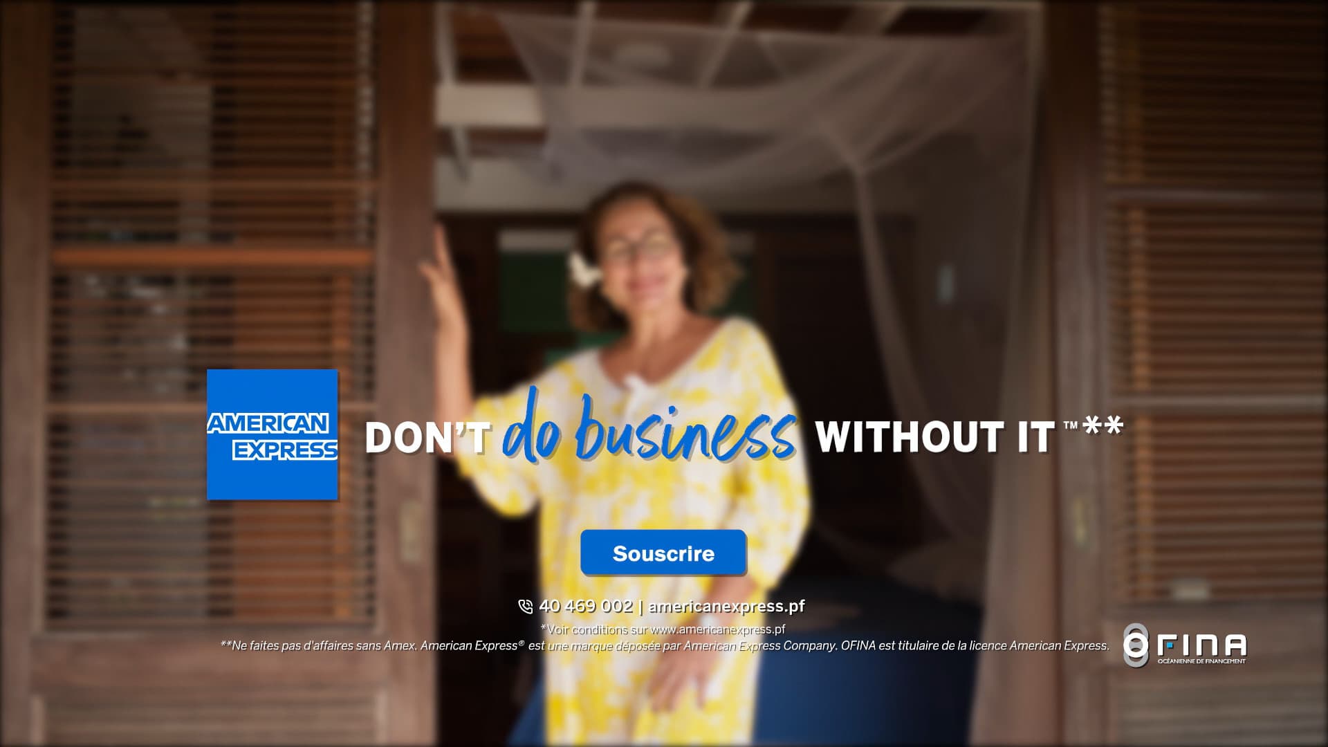 AMEX - Tournage publicitaire